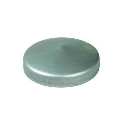 Vigor – Housse de protection pour pilastre en acier galvanisé – Épaisseur 1,5 mm – Diamètre 48 mm – Accessoire pour poteau (1/2)