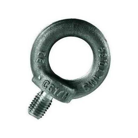 Crochets zingués Carcano Ce din-580 mâle 10 mm (1/2)