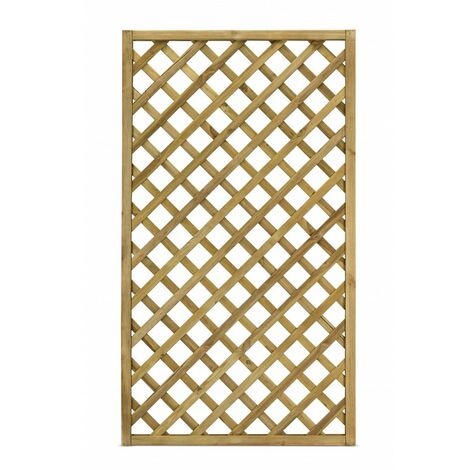 Grillage 120x180 cm trou 9x9 cm – Cadre 34x34 – Pour espaces extérieurs – Résistant aux intempéries – Alce