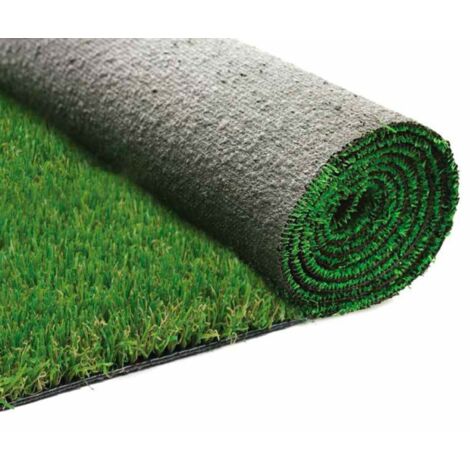 Tapis de pelouse synthétique, fausse herbe artificielle, 25 MM, 1x5 MT, 48706