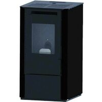 Poêle Punto Fuoco Pellet Vania 9,5Kw Gaufré Noir
