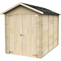 Petite maison Fiamma Bh16 178X273 cm Porte double aveugle Alce