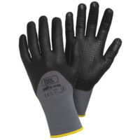 Gants en nitrile à pois noirs 10 Issa