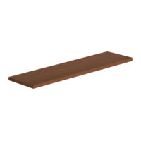 Étagère murale en bois, couleur cerisier, 56 x 15,5 x 1,8 cm - Smart