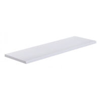 Étagère murale, étagère en bois, étagère murale, blanche, 76 x 23,7 x 2,3 cm - Smart