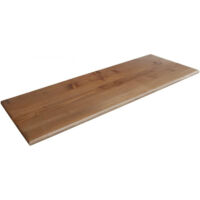 Étagère en bois Mercurio peinte en noyer 2,4 x 24 x 76 cm Spacieuse et raffinée pour tous les usages.
