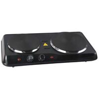 Plaque électrique 2 feux 2500W Syntesy 08826