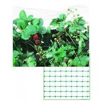 Filet en plastique anti-accrocs noir 19x19 mm 10 m H. 200 cm