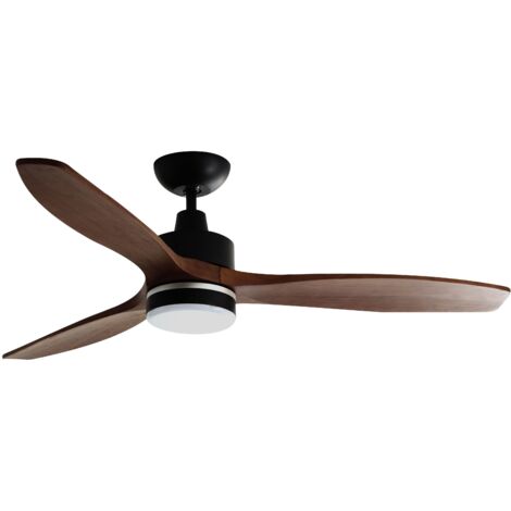 Ventilador de techo - CECOTEC EnergySilence Aero 480, 65 W, 3 velocidades,  Brown