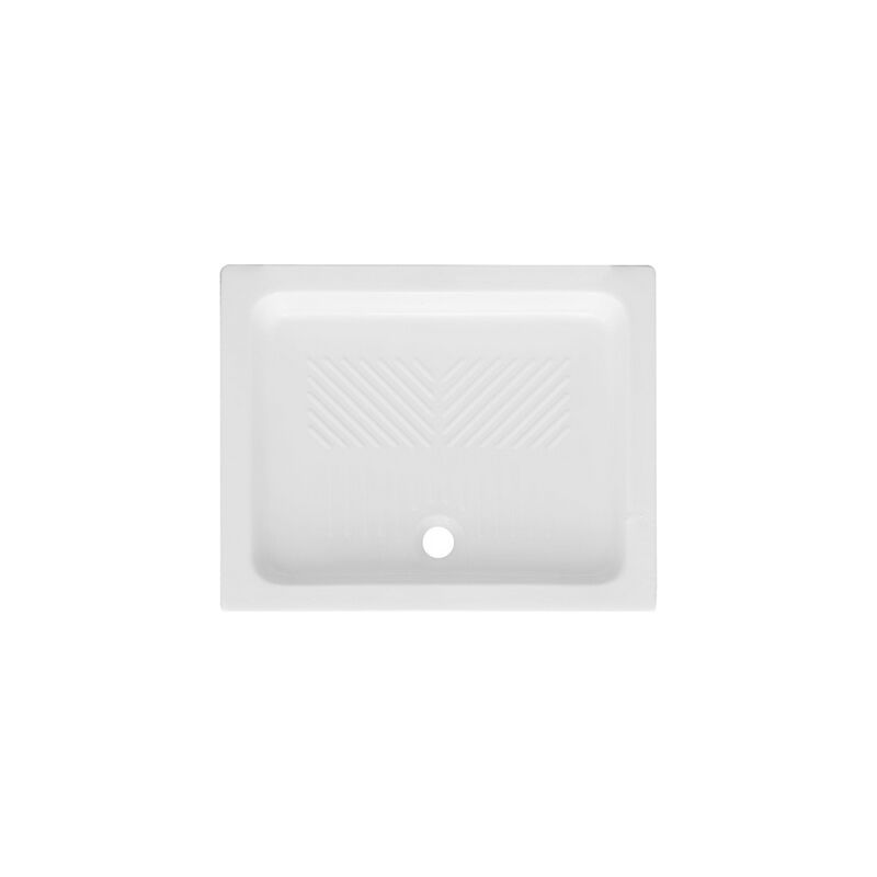 Piatto doccia rettangolare in ceramica dianhydro cm 70 x 100 h. 10