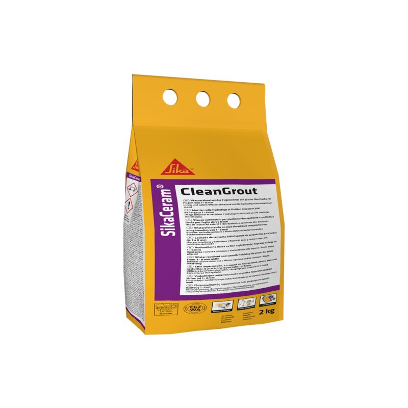 Stucco per fughe SikaCeram CleanGrout sabbia sacco 5 kg