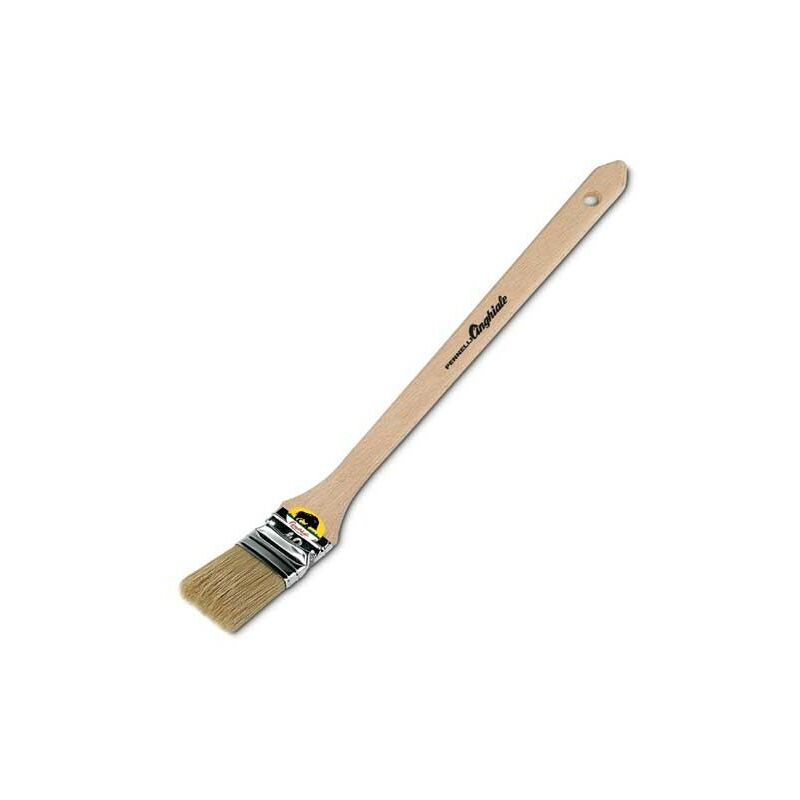 Marabu Pennello Piatto Misura 40 - Pelo Sintetico Per Decorazioni E Hobby, Legno FSC
