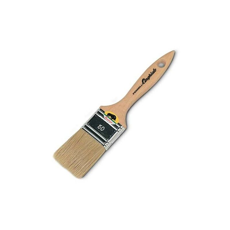 Pennellessa con manico in legno 40mm cinghiale