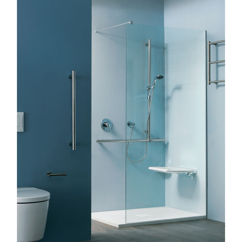 BERNSTEIN Sgabello da bagno PB4006 in fusione di minerali