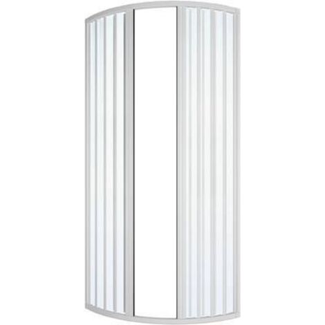 Box doccia circolare a soffietto mod. ilaria lux cm 68-70 apertura laterale r38 (1/5)