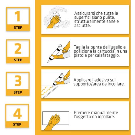 Silicone Acrilico Sigillante Sikaflex®-522 Bianco C124 - 6 Tubi Da 300 Ml, Qualità Svizzera Sigillante Per Edilizia
