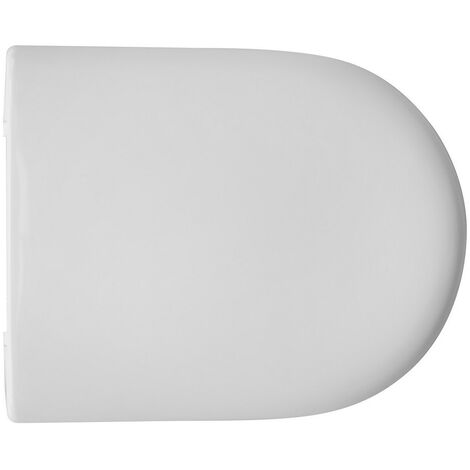 Sedile wc termoindurente modello dianter 4 forma 7 bianco (1/2)