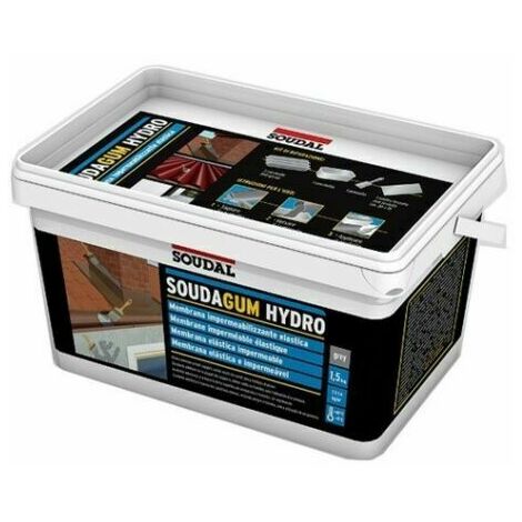 Kit di riparazione impermeabilizzante col. terracotta  da 1  kg  - soudal