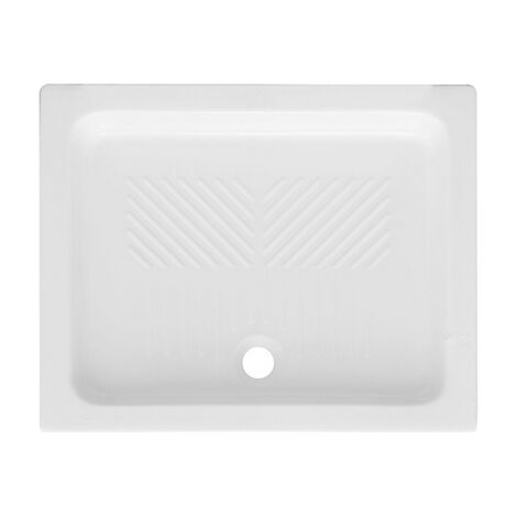 Piatto doccia rettangolare in ceramica dianhydro cm 70 x 100 h. 10