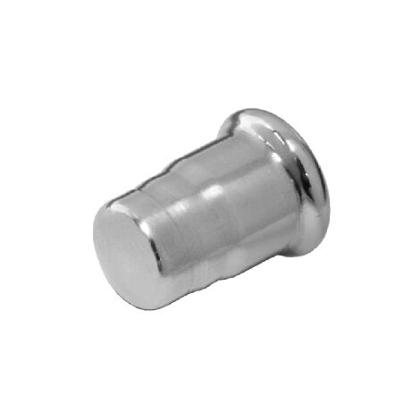 Profilo C in acciaio inossidabile rettificato nero satinato - 2440mm X 20mm x 9mm | Leroy Merlin