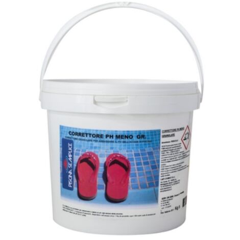 Correttore ph "meno" granulare per piscine 1,5 kg (1/2)