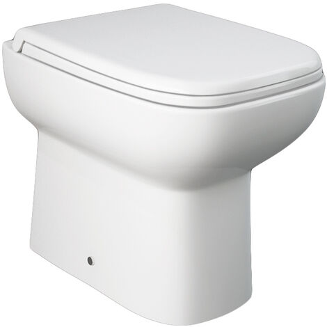 Set bagno completo bidet, vaso e sedile coprivaso RAK serie Origin a  pavimento