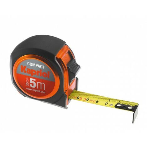 Flessometro compact larg. nastro mm. 25 lunghezza mt. 8