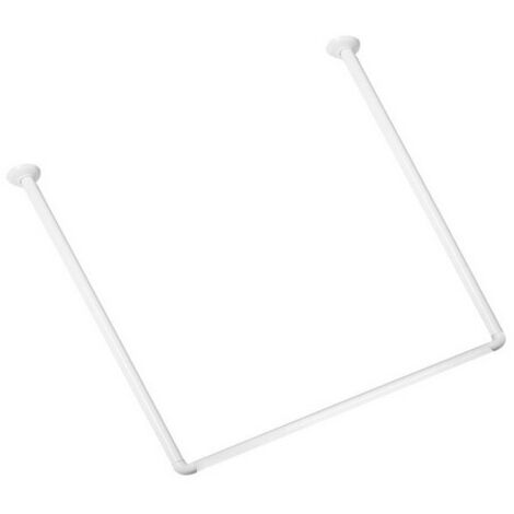 BASTONE PER DOCCIA A 3 LATI cm. 80-80-80
