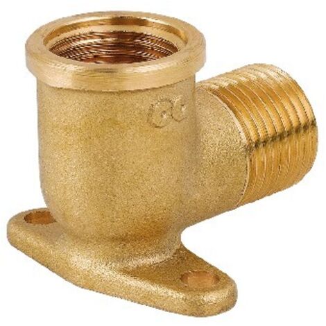 Gomito Con Supporto Da 1/2'' Per Tubo Multistrato A Compressione Da 16 Mm Senza Necessita Di Aggraffatrice Grigio 81922515