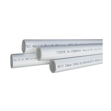 Tubo multistrato in barre da 4 metri diam. 63 x 4.5