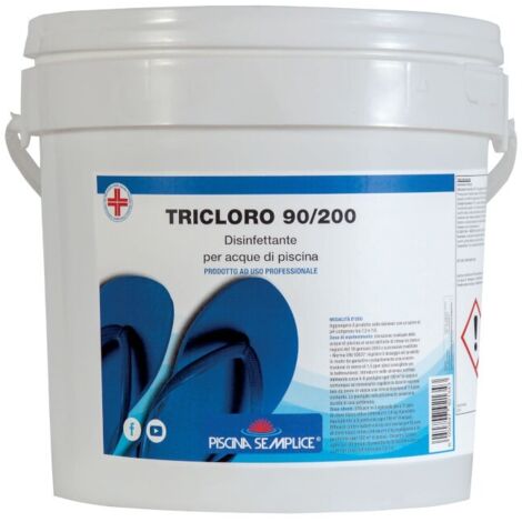 TRICLORO PASTIGLIE DA 200GR PER PISCINE 5 Kg LAPI