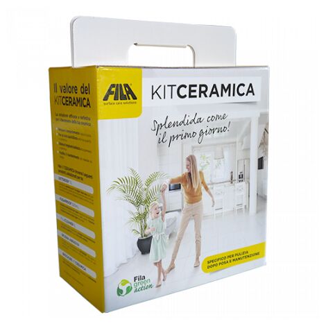 Fila kit ceramica per pulizia e manutenzione pavimentazioni
