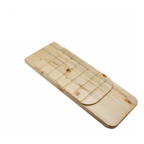 Asse di lavaggio in legno per lavabi xilon cm l.20 x p46,5 x h2 p/lav6050 (1/3)