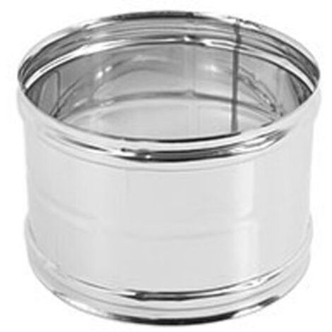 Manicotto femmina-femmina per canne fumarie Diam. 250DK (1/2)