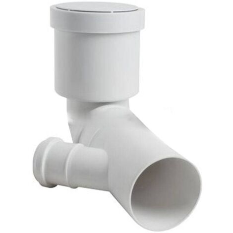 Curva bianca wc prolungata attacco orientabile dx-sx valsir diam. 90/40 (1/2)