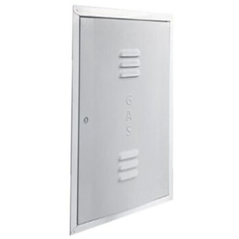 SPORTELLO PER PROTEZIONE CONTATORE GAS ZINCATO cm 50x40x4,2 (HxLxP)