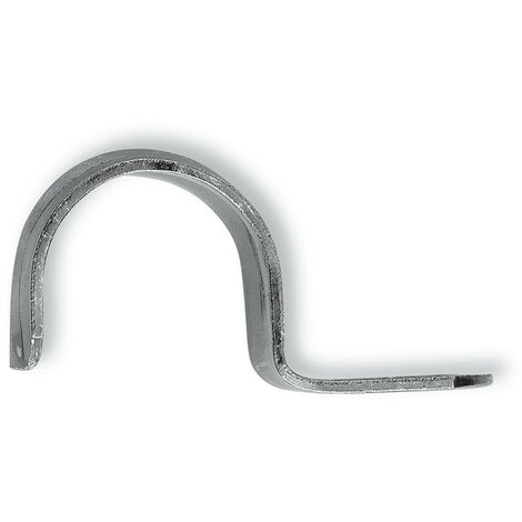 Gaffetta tubo fischer acciaio zincato mm 28 (conf. 25pz)