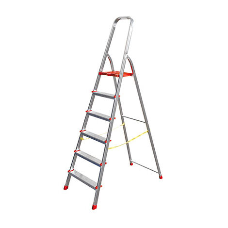 SCALA DOMESTICA IN ALLUMINIO GIZA EN 131 3 gradini - H. al piano 0,66 m GRYN