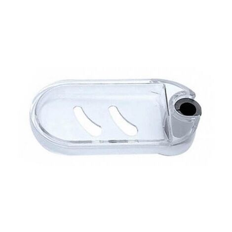 Portaliquidore Universale Per Asta Saliscendi Della Doccia – Supporto Salvaspazio In Plastica, Diametro 25 Mm, 1 Pezzo