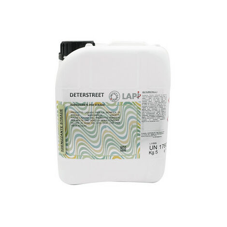 Deterstreet per la bonifica di strade - marciapiedi 5 kg