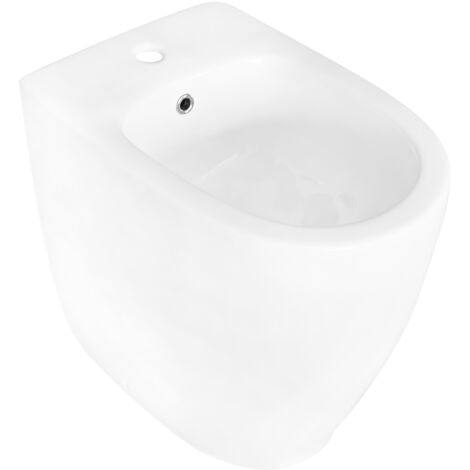 Valvola Bidet Serie KING Bidet Filo Muro Serie King - Erogazione Ceramica Bianca Da Incasso Erogatore Bidet Design - 9