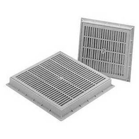 CHIUSINO GRIGLIATO CARRABILE IN PP mm. 400 x 400 SIME