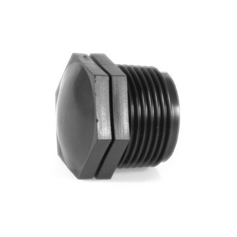 Irrigazione - Nipplo Filettato In Polipropilene Pn10  1' 1/2 Cf. 20 Pz
