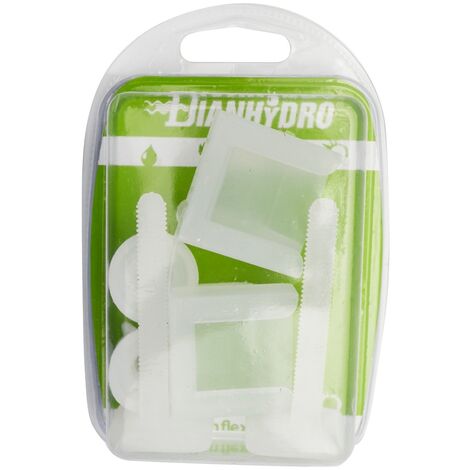 Selle In Plastica PVC Per Tubi Da 20 Mm: Confezione Da 10 Pezzi In Bianco - Fissaggi Per Cavi E Tubazioni