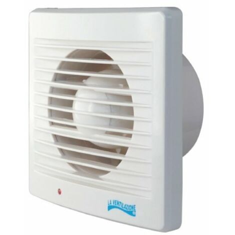 EDIL PLAST - LA VENTILAZIONE ASPIRATORE ELICOIDALE DA PARETE PER FORO DN. 100/4" BIANCO AA10E (1/8)