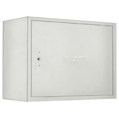 CASSETTA PER PROTEZIONE ACQUA PREVERNICIATA BIANCA cm 40 x 50 x 25
