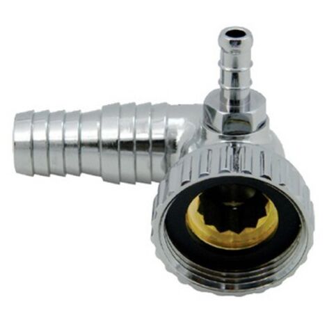 CURVETTA SCARICO LAVATRICE CON ATTACCO ASCIUGATRICE 1" DH (1/3)