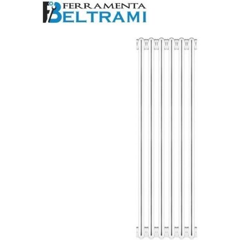 Radiatore tubolare in acciaio 3 colonne scomponibile mod.860 6 elementi