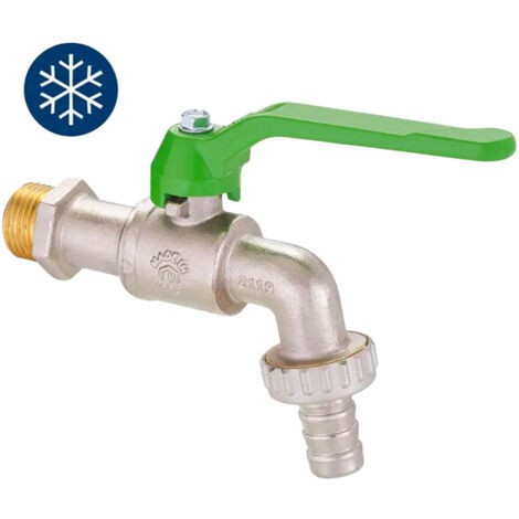 Rubinetto a sfera con resistenza al gelo 1/2" dn 10 pn 20 (1/4)