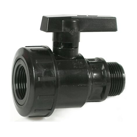 Valvola Monoghiera Pvc M/F 1'1/2 Maschio/Femmina. Tipo Pesante.